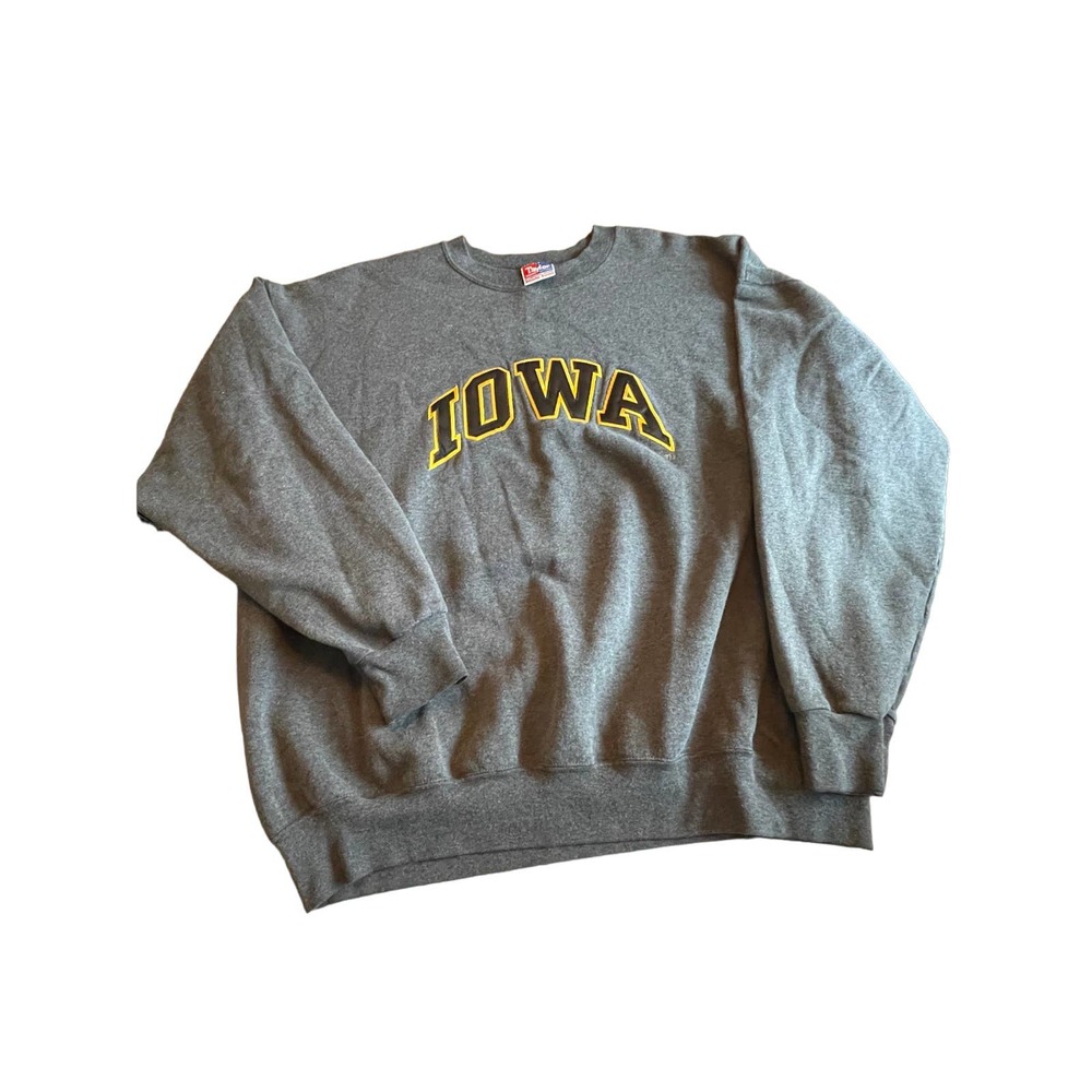 Vintage Iowa Hawkeyes Sweater Mens XXL Taylor USA Made Sports Crew Neck